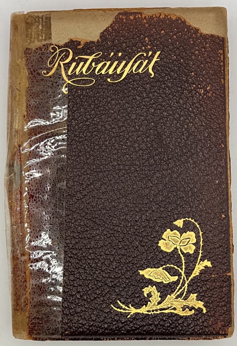 Unknown Year Crowell Flower Decorated Leather Cover with the Salaman and Absal of Jami Edition