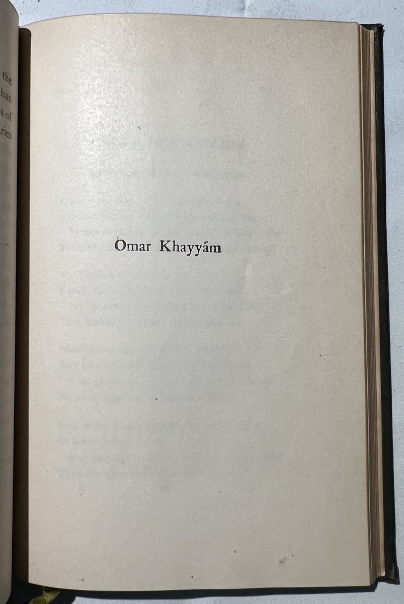 McCarthy Omar Khayyam title page