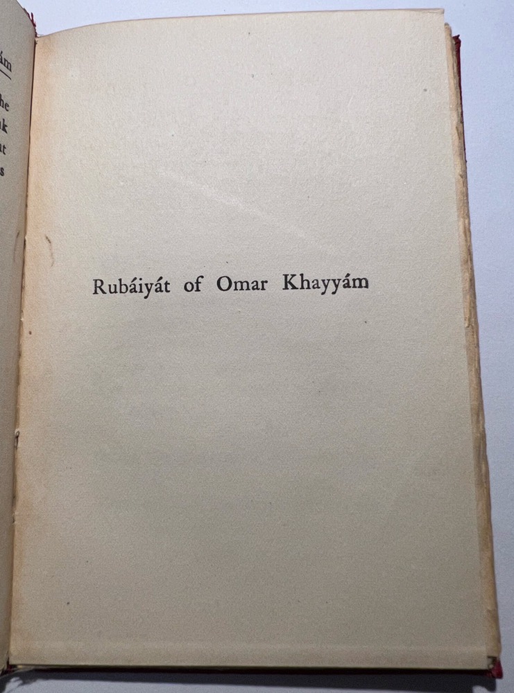 Poetry title page