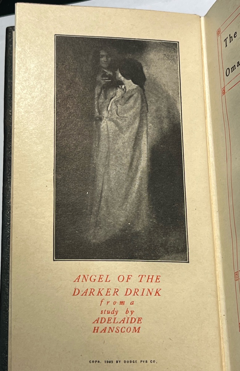 Copyright + Angel of the Darker Drink, from a study by Adelaide Hanscom