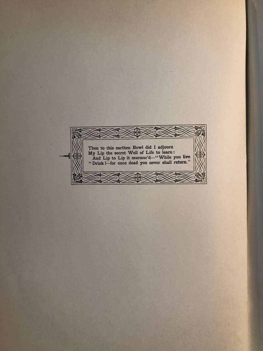 Quote before title page